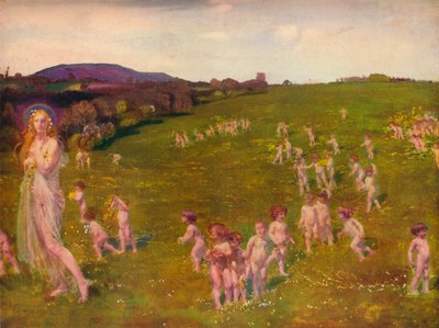 Nadejście wiosny, 1913 autorstwa Charles Sims