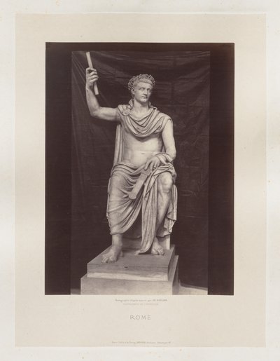 Statua Tyberiusza, Watykan autorstwa Charles Soulier