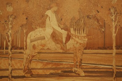 Dama i Jednorożec 1925 autorstwa Charles Spindler