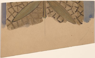 Studium do projektowania obramowania [odbyt] autorstwa Charles Sprague Pearce