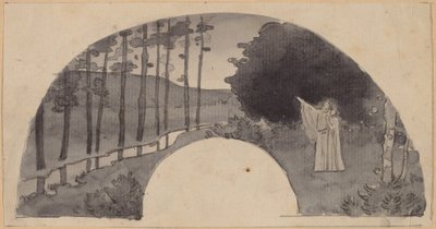 Studiuj dla Archway autorstwa Charles Sprague Pearce