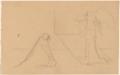 Studium postaci autorstwa Charles Sprague Pearce