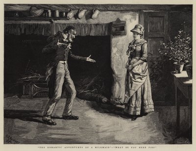 Romantyczne przygody dojarki, po co tu jesteś autorstwa Charles Stanley Reinhart