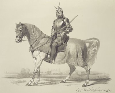 Panjab: Radża Lal Sing, tablica 13 z "Recollections of India", wyryte przez Auguste Francois Laby (1784-1860) 1847 autorstwa Charles Stewart Hardinge