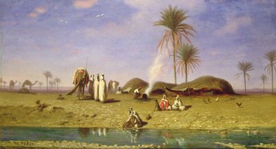 Oaza autorstwa Charles Theodore  Frere