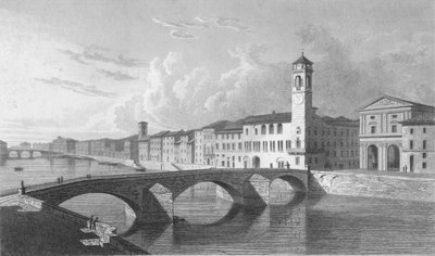 Piza, 1818. autorstwa Charles Theodosius Heath