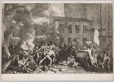Szturm na Bastylię, 14 lipca 1789, 1790. autorstwa Charles Thevenin