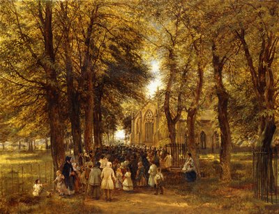 Wesele na wsi, autorstwa Charles Thomas Burt