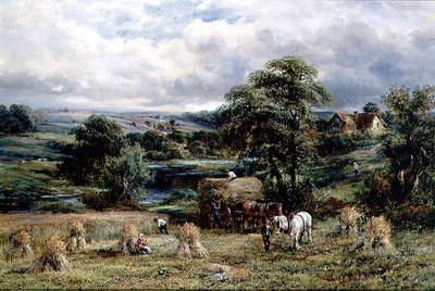 Czas żniw, angielskie lato autorstwa Charles Thomas Burt