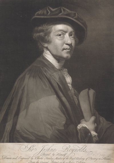 Sir Joshuy Reynoldsa autorstwa Charles Townley