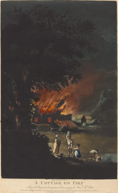 A Cottage on Fire   1230891   pl       polish Successfully Translated  Original: Twee geiten of bokken Geiten en schapen naar N.P. Berchem (series title) Translat: Twee geiten of bokken Geiten en schapen naar N.P. Berchem (series title) 1378823 pl polish S autorstwa Charles Turner
