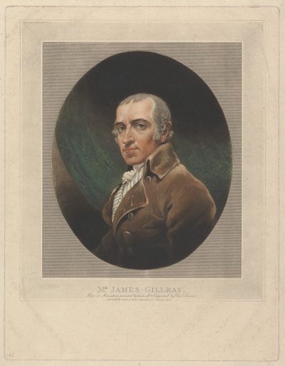 James Gillray autorstwa Charles Turner