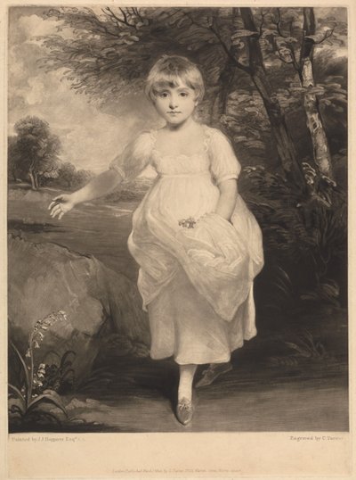 Panna Cholmondeley autorstwa Charles Turner