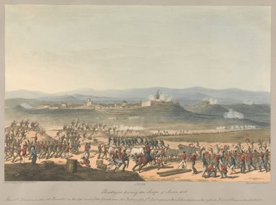 Nr 12 Badajos podczas oblężenia w czerwcu 1811 roku autorstwa Charles Turner