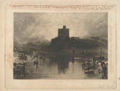 Zamek Norham nad rzeką Tweed autorstwa Charles Turner