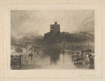 Zamek Norham nad rzeką Tweed autorstwa Charles Turner