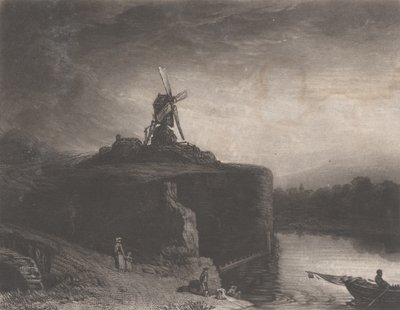 Młyn Rembrandta, 1823. autorstwa Charles Turner