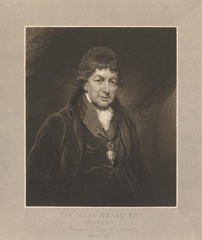 Sir Isaaca Hearda autorstwa Charles Turner