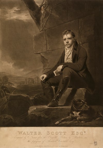 Sir Waltera Scotta autorstwa Charles Turner