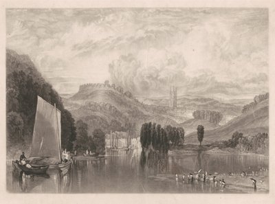 Totnes, nad rzeką Dart autorstwa Charles Turner