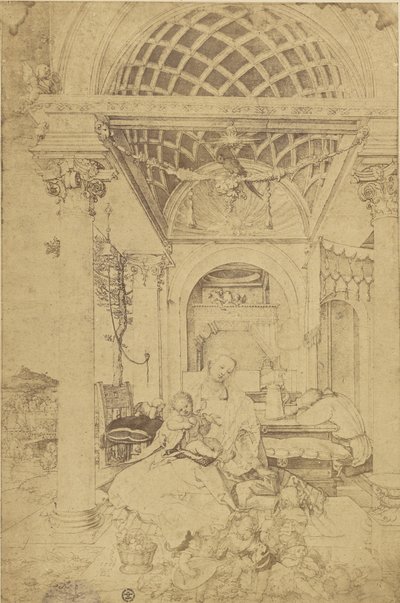 Święta Rodzina autorstwa Charles Von Bouell