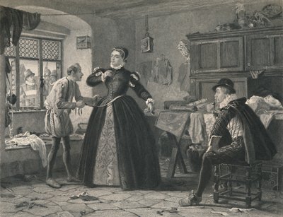 Ladys krawiec król Henryk IV - druga część, c1870 autorstwa Charles W. Sharpe