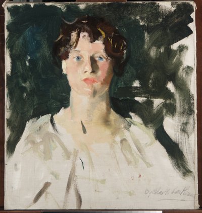 Portret kobiety autorstwa Charles Webster Hawthorne