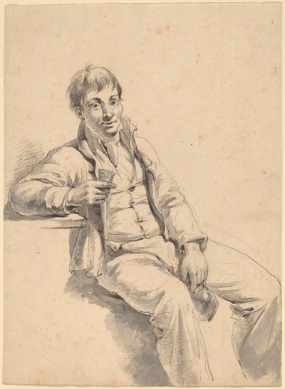 Pijący autorstwa Charles Wesley Jarvis