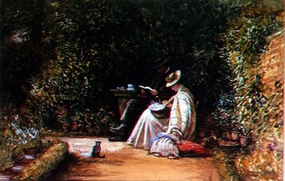 Ponas ir ponia Auchmutz ir jų Sonpoli autorstwa Charles West Cope