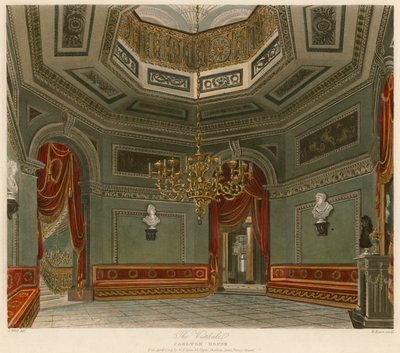 Przedsionek, Carlton House, Londyn autorstwa Charles Wild