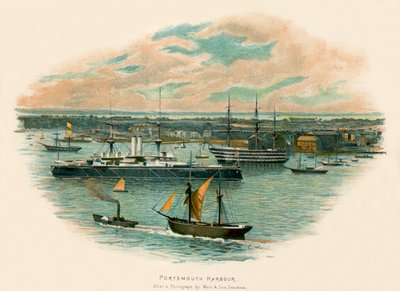Port w Portsmouth autorstwa Charles Wilkinson