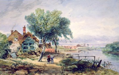 Widok na Tamizę w pobliżu Sonning autorstwa Charles William Carter
