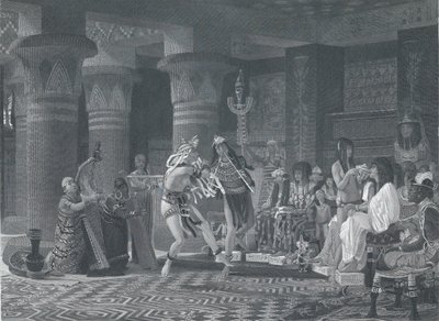 Rozrywka w starożytnym Egipcie, 1876. autorstwa Charles William Sharpe