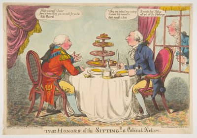 Zaszczyty posiedzenia! Obraz gabinetowy, 30 stycznia 1805 r. autorstwa Charles Williams
