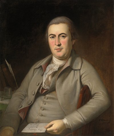 Benjamin Harrison, Jr. autorstwa Charles Willson Peale