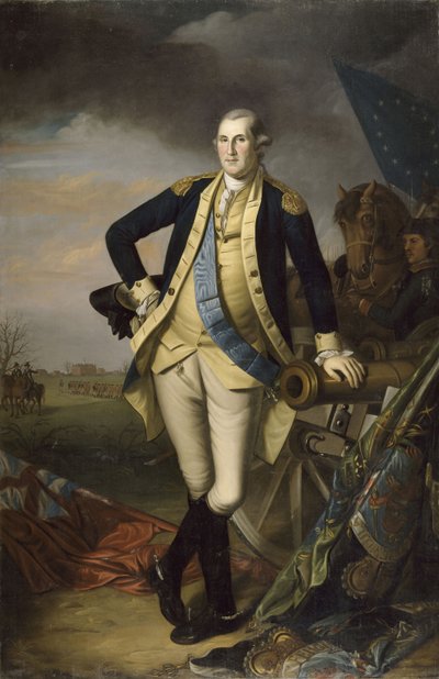 George Washington po bitwie pod Princeton 3 stycznia 1777 r autorstwa Charles Willson Peale