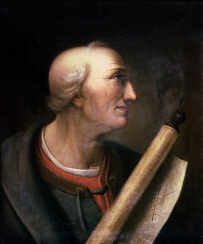 Portret Amerigo Vespucciego (1452-1512) 1816 autorstwa Charles Willson Peale