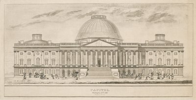 Kapitol, Waszyngton, D.C., wyryte przez Henry