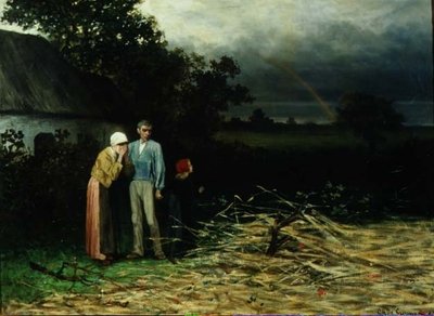 Utracone żniwa autorstwa Charles de Groux