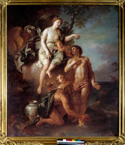 Deifikacja Enee. Obraz Charlesa De Lafosse (1636-1716) autorstwa Charles de Lafosse