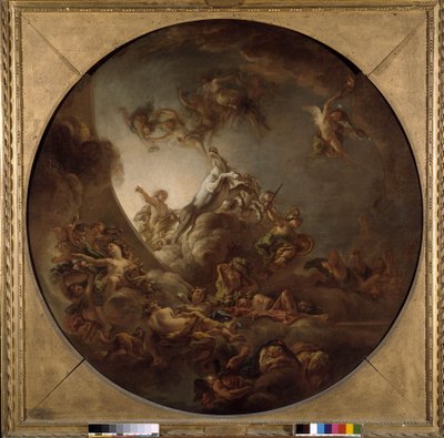 wschód słońca autorstwa Charles de Lafosse