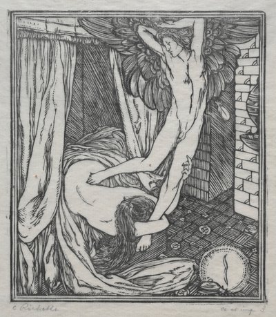 O miłości Kupidyna i Psyche: Lot Kupidyna autorstwa Charles de Sousy Ricketts