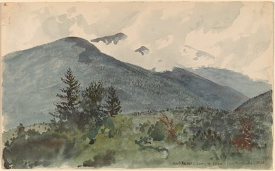 Białe Góry ze Wzgórza Fernalda autorstwa Charles de Wolf Brownell