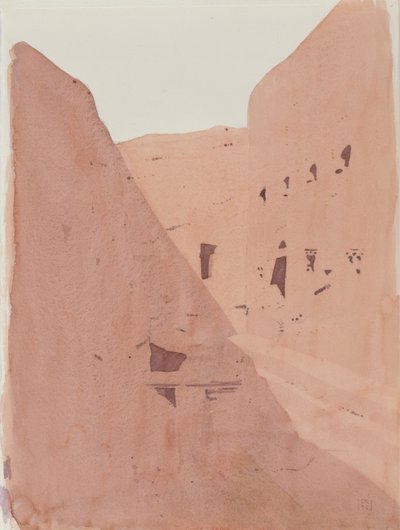 Golgota, Lalibela, Etiopia, 1996 (wc na papierze) autorstwa Charlie Millar