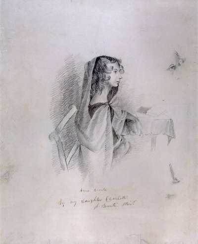 Anna Bronte (1820-49), 1833 autorstwa Charlotte Bronte