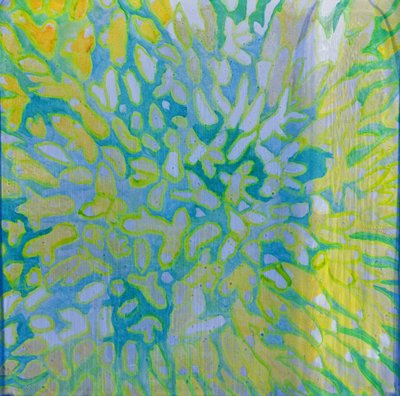 Acrapora, 2000 (olej na zaprawie) autorstwa Charlotte Johnstone