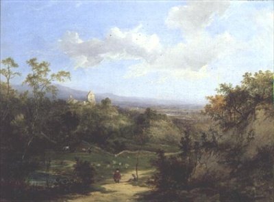 Zamek Kincardine, Perthshire autorstwa Charlotte Nasmyth