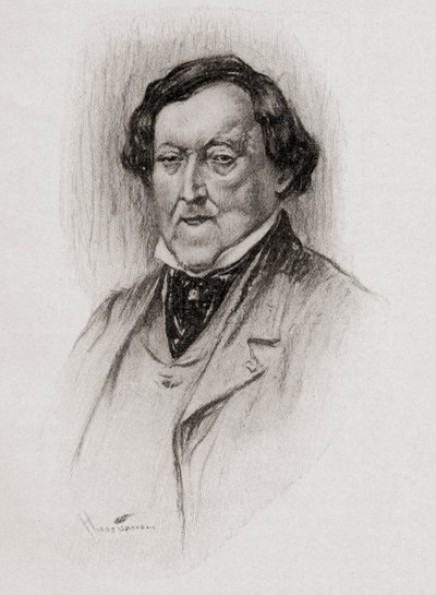 Gioacchino Antonio Rossiniego autorstwa Chase Emerson