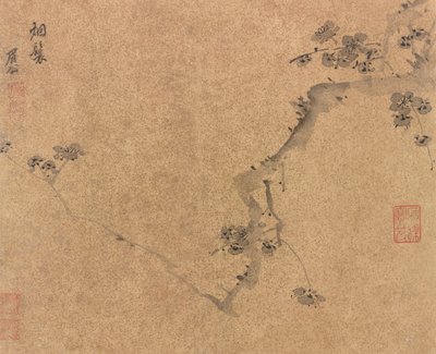 Gałązka Śliwkowa, dynastia Ming, ok. 1580-1639. autorstwa Chen Jiru