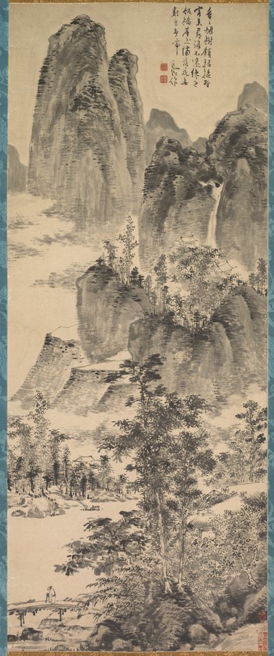 Poszukiwanie Klasztoru w Górach Mglistych, 1368-1644. autorstwa Chen Shun